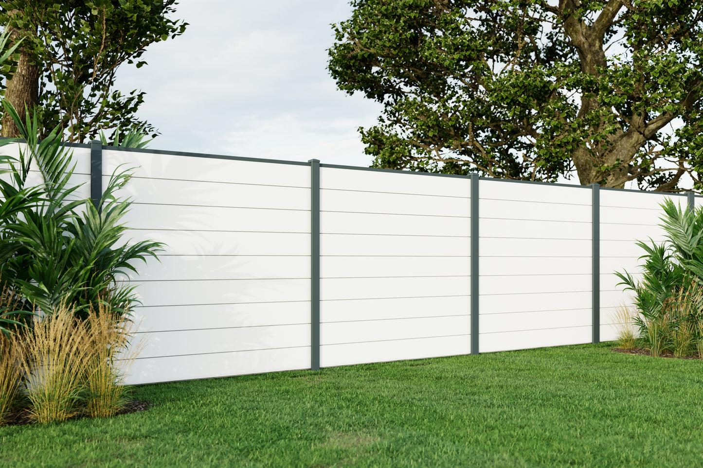 PVC Sichtschutzzaun