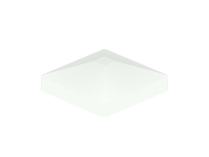 Pyramide 87x87mm Weiß