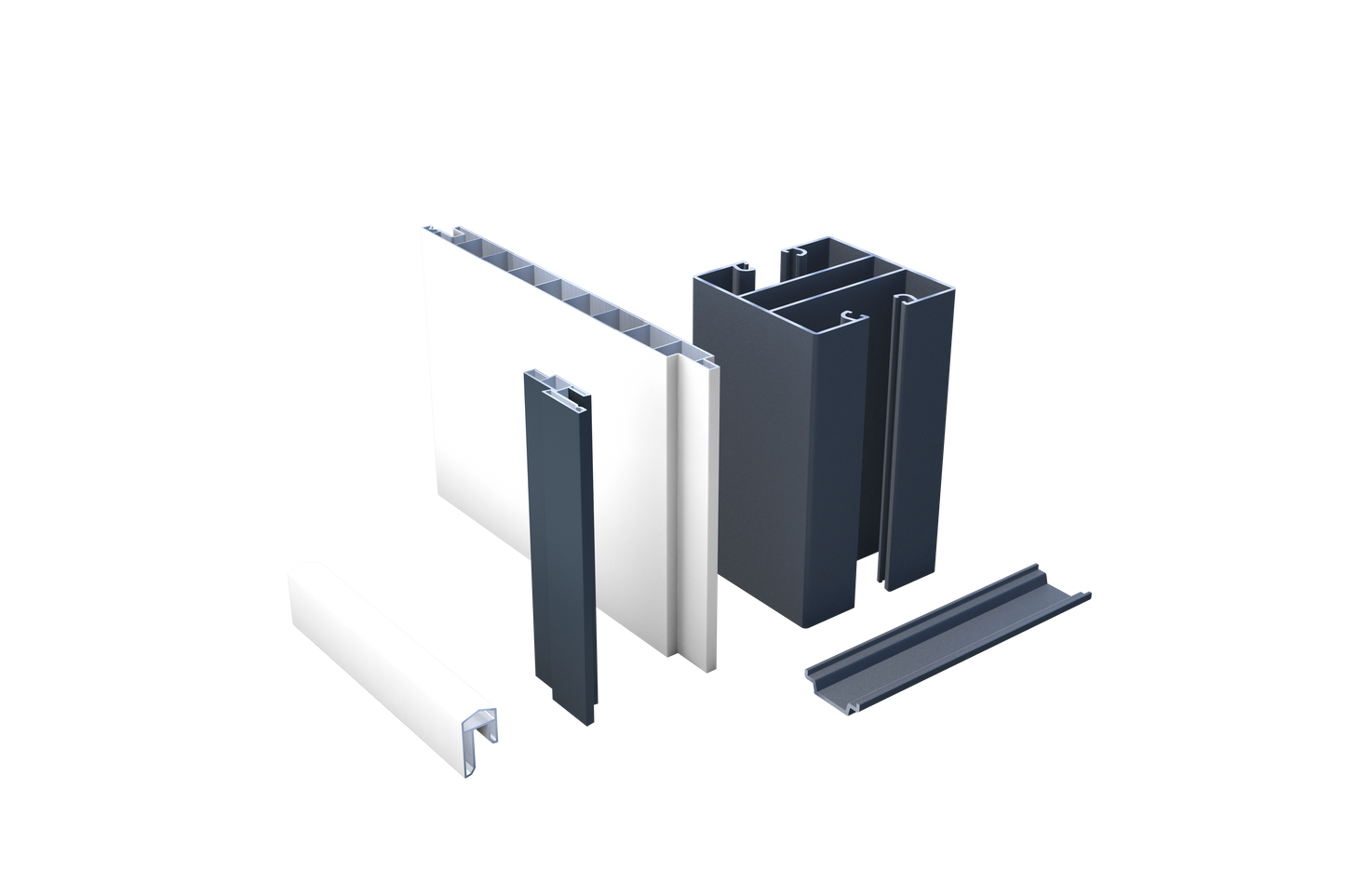 Musterbox PVC Sichtschutzzaun